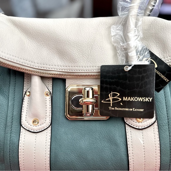 Makowsky Leather Handbag - Picture 3 of 6